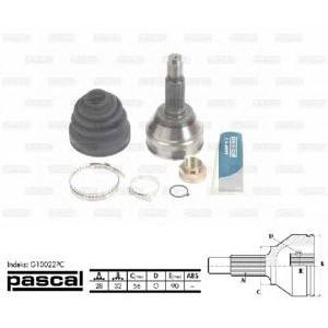 каре комплект, полуоска PASCAL G10022PC 