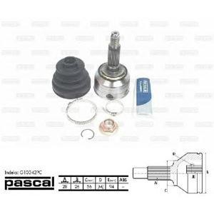каре комплект, полуоска PASCAL G10342PC 