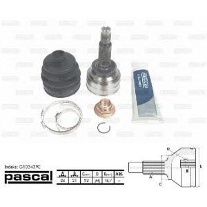 каре комплект, полуоска PASCAL G10343PC 