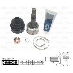каре комплект, полуоска PASCAL G10512PC 