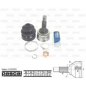 каре комплект, полуоска PASCAL G10538PC 