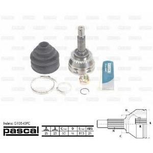 каре комплект, полуоска PASCAL G10540PC 