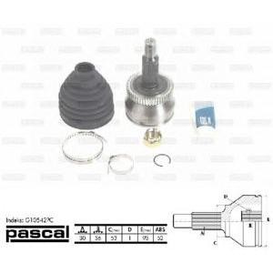 каре комплект, полуоска PASCAL G10542PC 