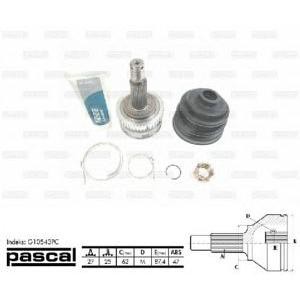 каре комплект, полуоска PASCAL G10543PC 