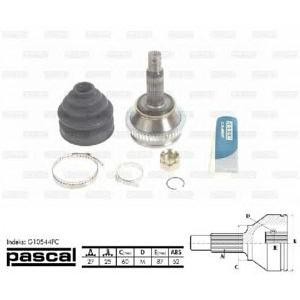 каре комплект, полуоска PASCAL G10544PC 