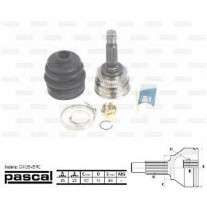 каре комплект, полуоска PASCAL G10545PC 