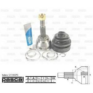 каре комплект, полуоска PASCAL G11003PC 