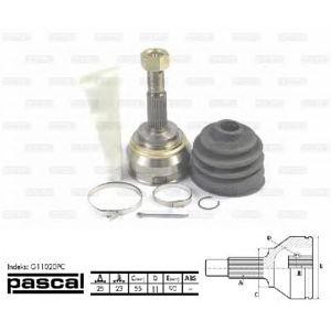 каре комплект, полуоска PASCAL G11020PC 