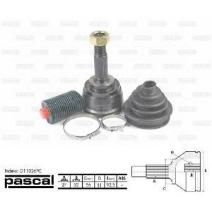 каре комплект, полуоска PASCAL G11026PC 
