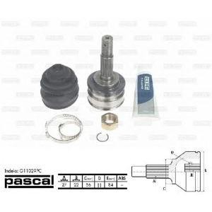 каре комплект, полуоска PASCAL G11029PC 