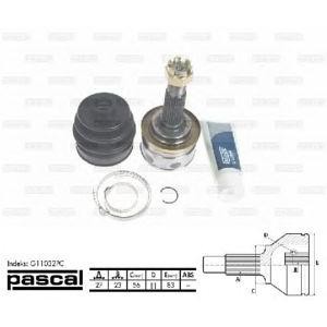 каре комплект, полуоска PASCAL G11032PC 