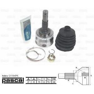 каре комплект, полуоска PASCAL G11045PC 
