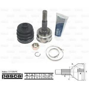 каре комплект, полуоска PASCAL G11056PC 