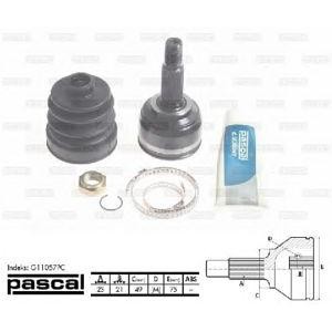 каре комплект, полуоска PASCAL G11057PC 
