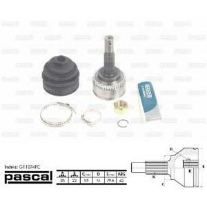 каре комплект, полуоска PASCAL G11074PC 
