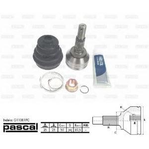 каре комплект, полуоска PASCAL G11081PC 