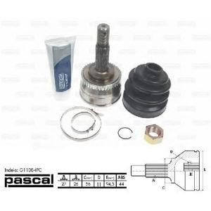 каре комплект, полуоска PASCAL G11084PC 