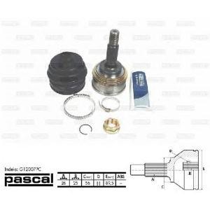 каре комплект, полуоска PASCAL G12007PC 