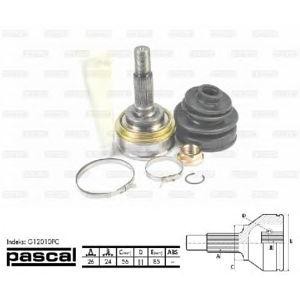 каре комплект, полуоска PASCAL G12010PC 