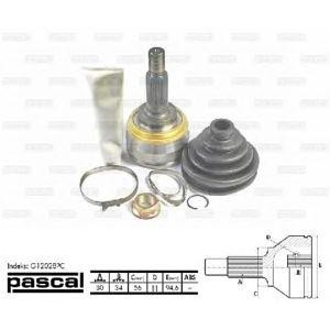 каре комплект, полуоска PASCAL G12028PC 