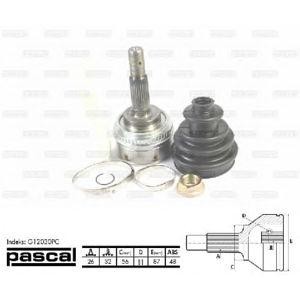каре комплект, полуоска PASCAL G12030PC 