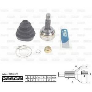 каре комплект, полуоска PASCAL G12035PC 