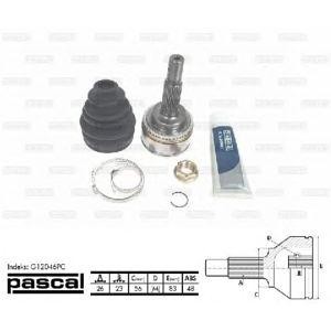каре комплект, полуоска PASCAL G12046PC 