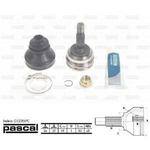 каре комплект, полуоска PASCAL G12056PC 