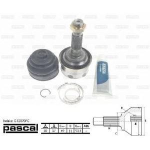 каре комплект, полуоска PASCAL G12070PC 