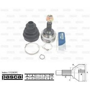 каре комплект, полуоска PASCAL G12080PC 