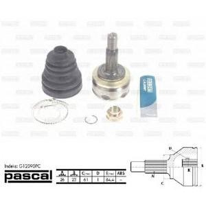 каре комплект, полуоска PASCAL G12090PC 