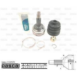 каре комплект, полуоска PASCAL G12092PC 
