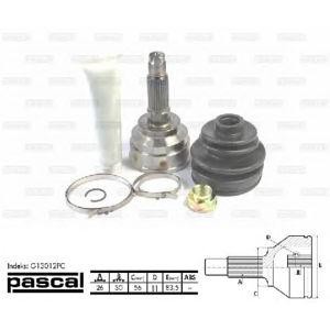 каре комплект, полуоска PASCAL G13012PC 