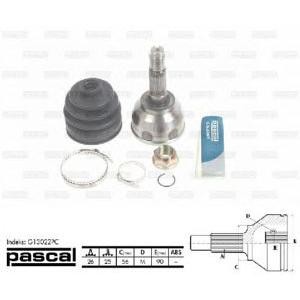 каре комплект, полуоска PASCAL G13022PC 
