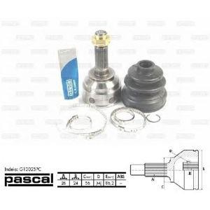 каре комплект, полуоска PASCAL G13025PC 