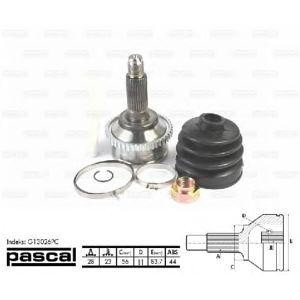 каре комплект, полуоска PASCAL G13026PC 
