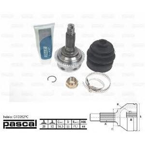 каре комплект, полуоска PASCAL G13052PC 
