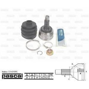каре комплект, полуоска PASCAL G14015PC 