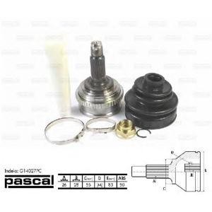 каре комплект, полуоска PASCAL G14027PC 