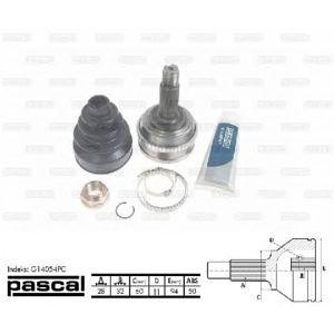 каре комплект, полуоска PASCAL G14054PC 