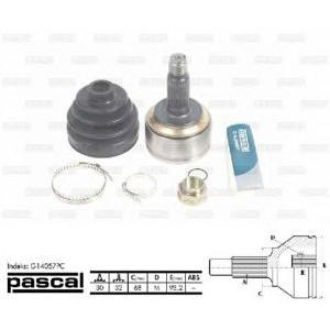 каре комплект, полуоска PASCAL G14057PC 