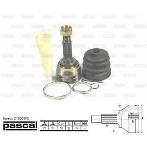 каре комплект, полуоска PASCAL G15001PC 