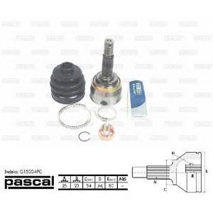 каре комплект, полуоска PASCAL G15004PC 