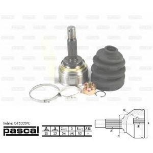 каре комплект, полуоска PASCAL G15005PC 