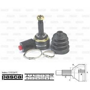 каре комплект, полуоска PASCAL G15026PC 