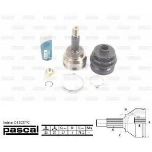 каре комплект, полуоска PASCAL G15037PC 