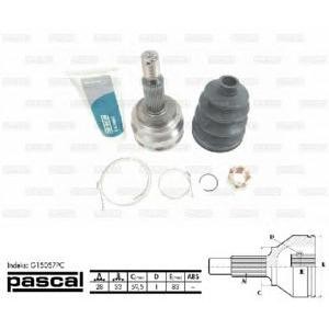 каре комплект, полуоска PASCAL G15057PC 