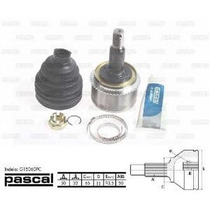 каре комплект, полуоска PASCAL G15060PC 