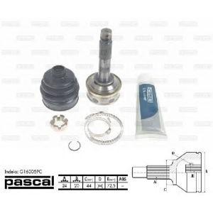 каре комплект, полуоска PASCAL G16005PC 