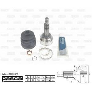 каре комплект, полуоска PASCAL G17008PC 